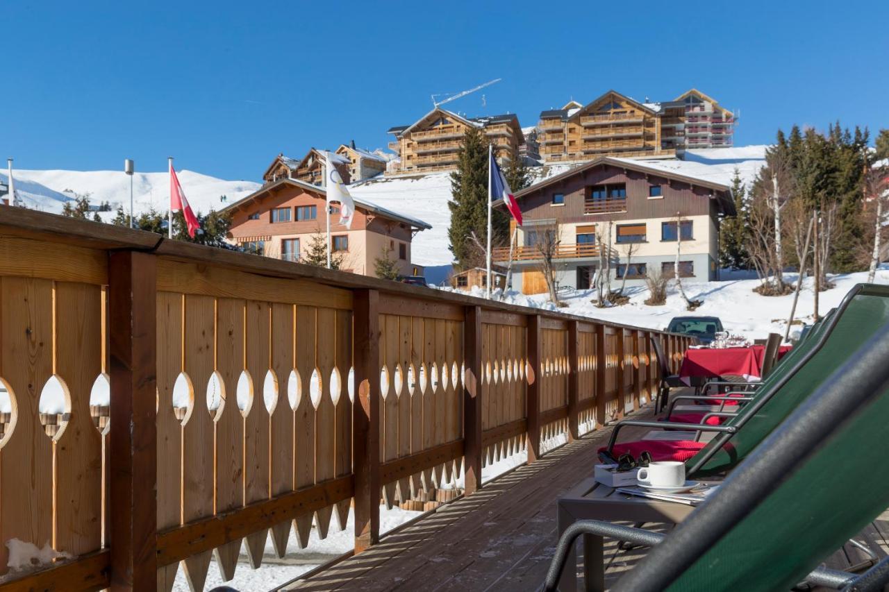 Hotel Les Soldanelles Fontcouverte-la-Toussuire Eksteriør billede