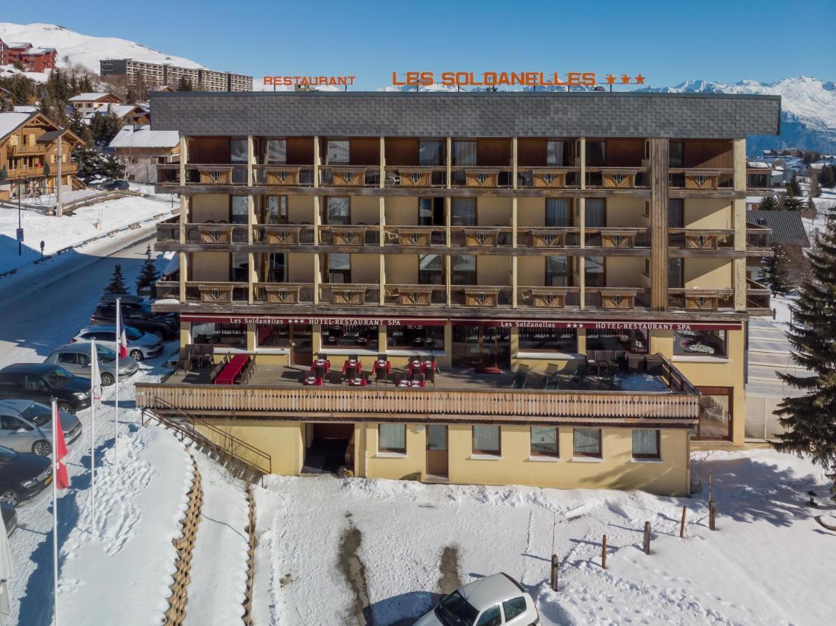 Hotel Les Soldanelles Fontcouverte-la-Toussuire Eksteriør billede