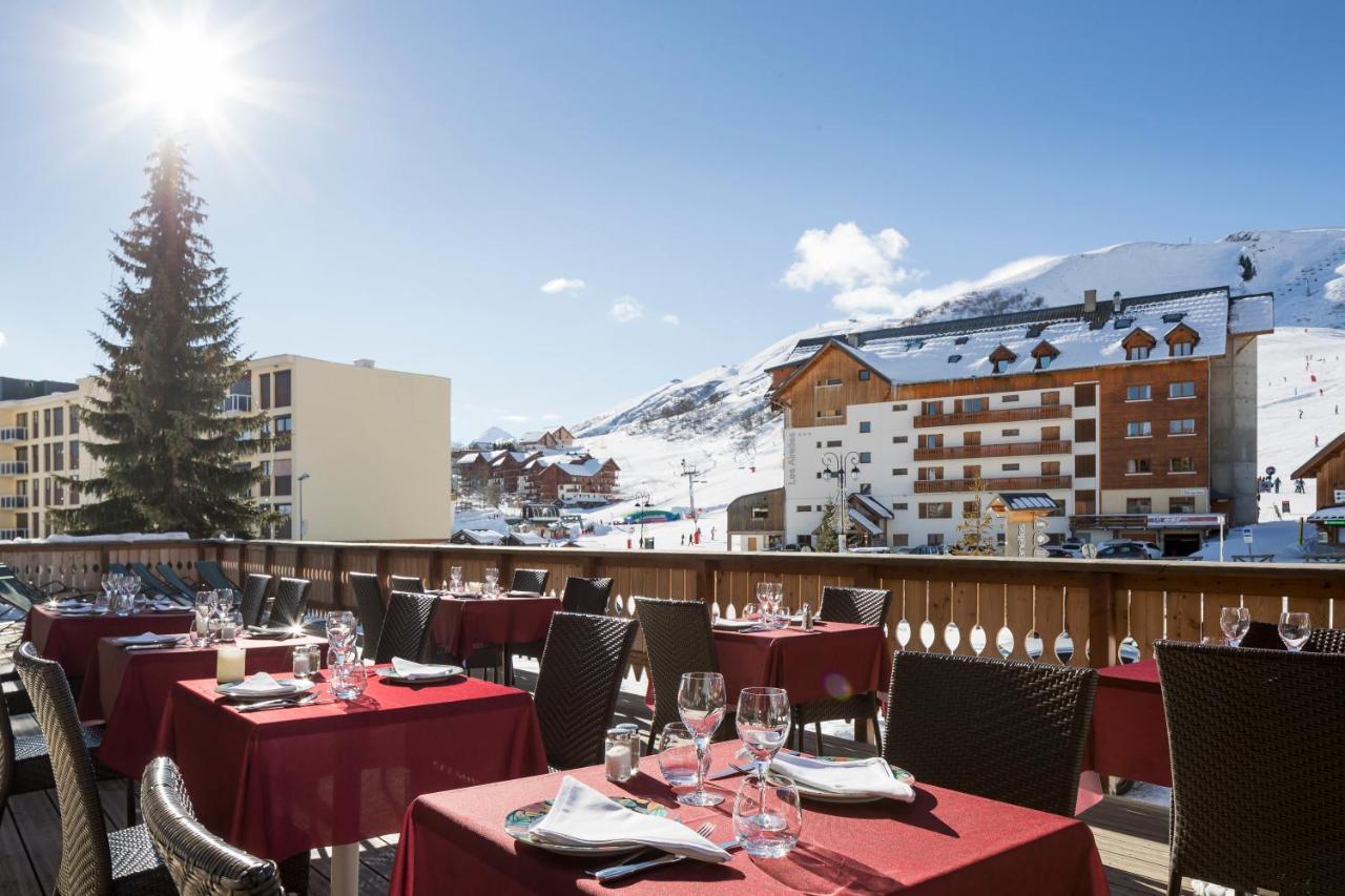 Hotel Les Soldanelles Fontcouverte-la-Toussuire Eksteriør billede