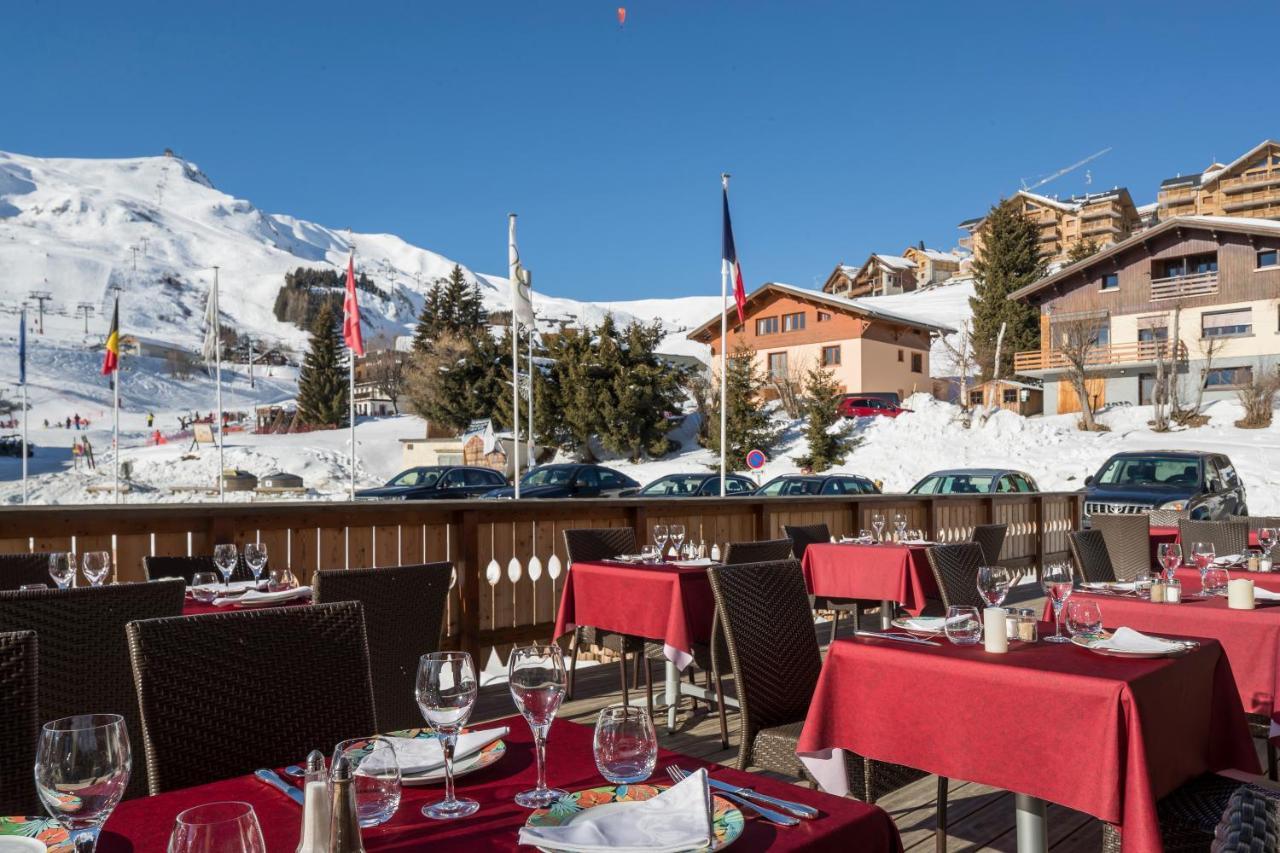 Hotel Les Soldanelles Fontcouverte-la-Toussuire Eksteriør billede