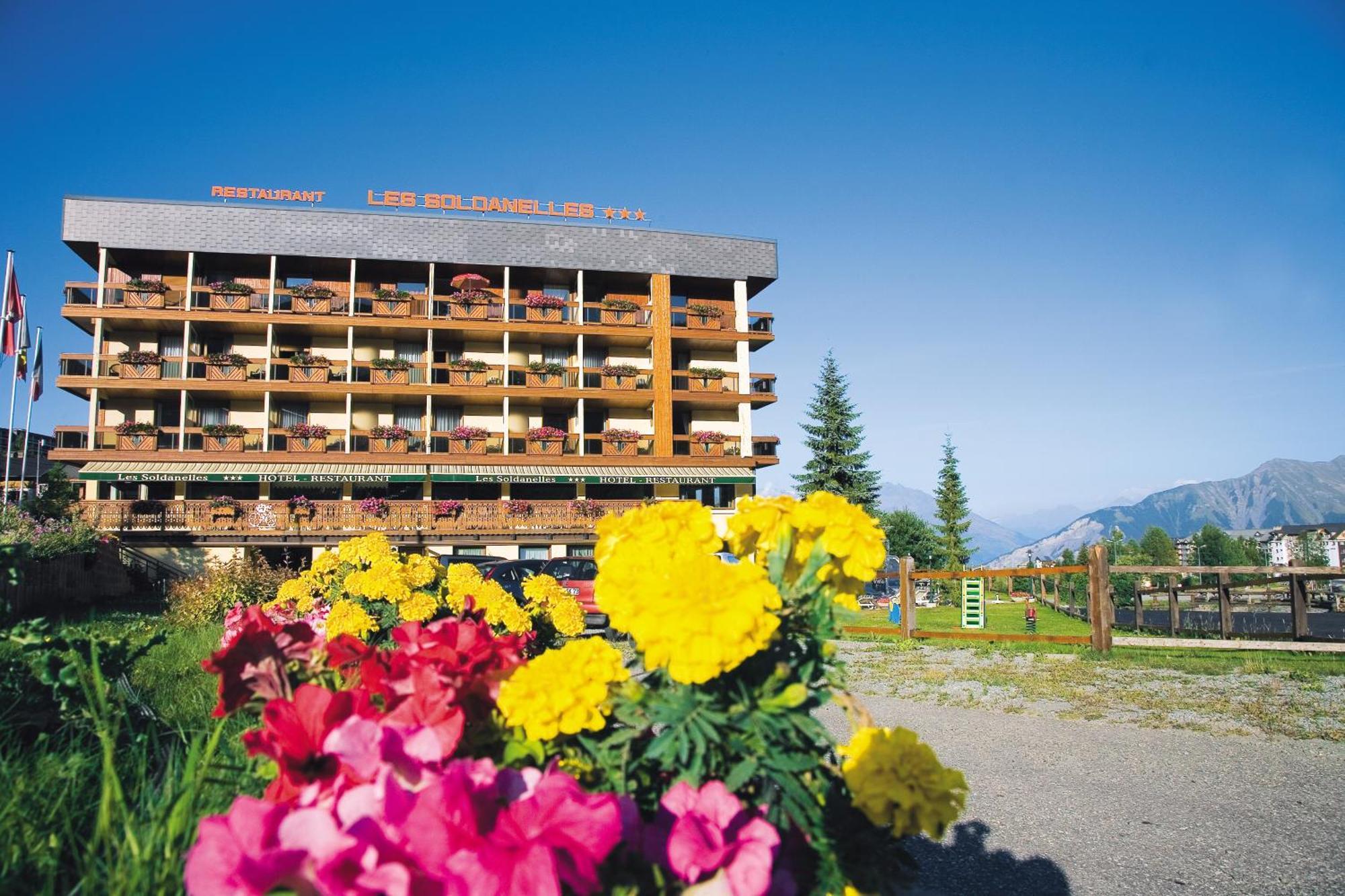 Hotel Les Soldanelles Fontcouverte-la-Toussuire Eksteriør billede